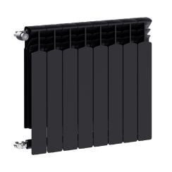 KFA Armatura G600F szobai radiátor 67.2x64.4 cm podłączenie oldalsó fekete 772-080-81