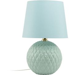 TK Lighting Santana asztali lámpa 1x15 W menta 5903