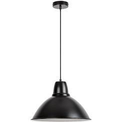 Rabalux Wilbour függőlámpa 1x60 W fekete 72013
