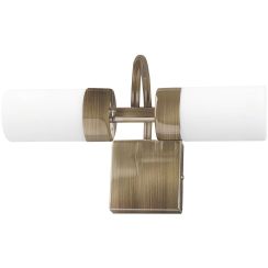 Rabalux Betty oldalfali lámpa 2x8 W barna-opál üveg 5746