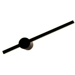 Zuma Line Troy oldalfali lámpa 1x6 W fekete W90477-40BK
