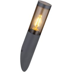 Globo Lighting Boston kültéri fali lámpa 1x15 W füst színű -antracit 3157SA