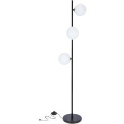 Candellux Kama állólámpa 3x28 W fehér-fekete-aranysárga 53-01238