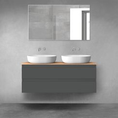 Készlet szekrény Oltens Vernal 60019400, szekrény feletti pult Oltens Vernal 63007060