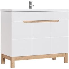 Comad Bali White szekrény 100x46x84 cm álló, mosdó alatti fehér BALI WHITE 825 -100 CM FSC