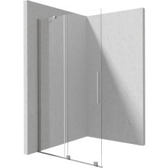 Deante Prizma zuhanykabin fal walk-in 90 cm csiszolt/átlátszó üveg KTJ_F39R