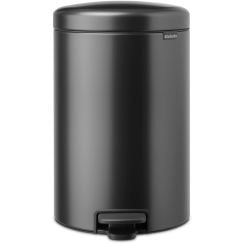 Brabantia NewIcon szemeteskosár 20 l fekete-szürke 233500