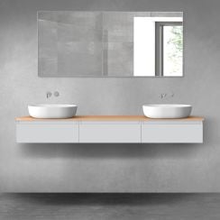 Készlet szekrény Oltens Vernal 60009700, szekrény feletti pult Oltens Vernal 63009060