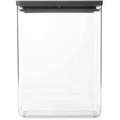 Brabantia Tasty+ tároló tartály 22.1x11.1x29.6 cm átlátszó-fekete 229985