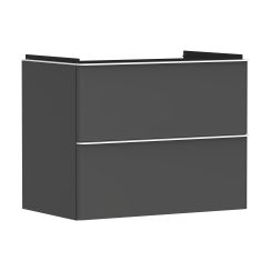 Hansgrohe Xelu Q szekrény 78x49.5x60.5 cm mosdókagyló alá akasztható fehér-szürke 54028700