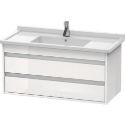 Duravit Ketho szekrény 100x45.5x48 cm Függesztett, mosdó alatti fehér KT664502222