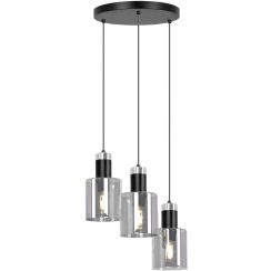 Kaja Brus függőlámpa 3x40 W fekete-grafit K-5252