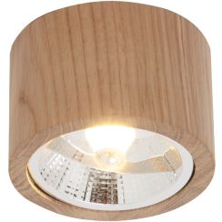 Zuma Line Oak mennyezeti lámpa 1x15 W fa 3010103