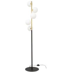 Zuma Line Ali állólámpa 5x40 W fehér-fekete-aranysárga 5649