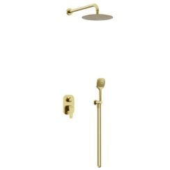Excellent Clever 2.0 zuhany készlet beépített trópusi zuhany opcióval arany AREX.SET4145GB