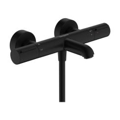 Hansgrohe Ecostat Element kád és zuhany csaptelep fali z termosztáttal fekete 13347670