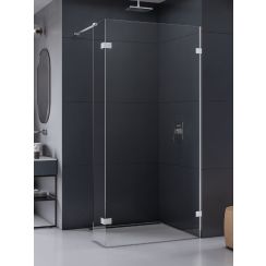 New Trendy Eventa zuhanykabin fal walk-in 150 cm króm fényes/átlátszó üveg EXK-4637