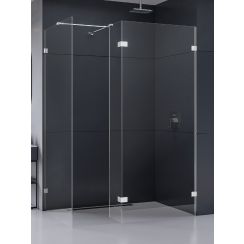 New Trendy Eventa zuhanykabin fal walk-in 120 cm króm fényes/átlátszó üveg EXK-4669