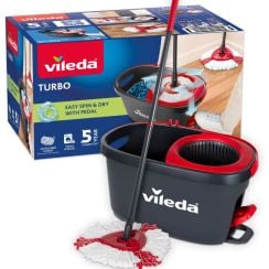 Vileda Turbo felmosó mop vödörrel és rúddal 163422