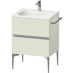 Duravit Sivida szekrény 61x47.7x59.2 cm mosdókagyló alá akasztható zöld-króm SV4650010HH0000