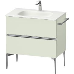 Duravit Sivida szekrény 81x47.7x59.2 cm mosdókagyló alá akasztható zöld-króm SV4651010HH0000