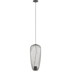 Nowodvorski Lighting Pumpkin függőlámpa 1x10 W szürke/hamvas 11243