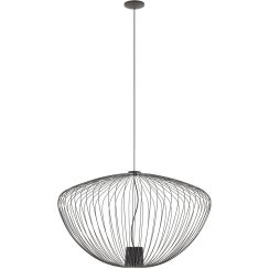 Nowodvorski Lighting Pumpkin függőlámpa 1x10 W szürke/hamvas 11252