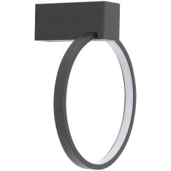 Nowodvorski Lighting Circolo oldalfali lámpa 1x9 W fekete 10858