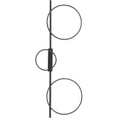 Nowodvorski Lighting Circolo mennyezeti lámpa x33 W fekete 10866