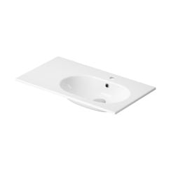 Cersanit Zen mosdótál 80x45.5 cm négyszögletes süllyesztett fehér fényes K117-004