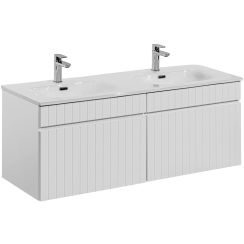 Készlet mosdótál Comad Sky SKY 120D/DP-8099, szekrény Comad Iconic White ICONIC WHITE 82-60-D-1S