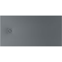 Roca Magma téglalap alakú zuhanytálca 160x90 cm szürke APE0164038403200