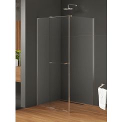 New Trendy Smart zuhanykabin 150x110 cm négyszögletes króm fényes/átlátszó üveg EXK-6614