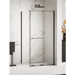 New Trendy Smart Black zuhanykabin 160x90 cm négyszögletes fekete matt/átlátszó üveg EXK-6670