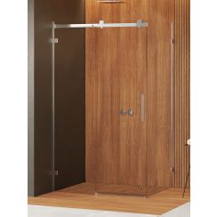 New Trendy Softi X zuhanykabin 130x80 cm négyszögletes króm fényes/átlátszó üveg EXK-5301