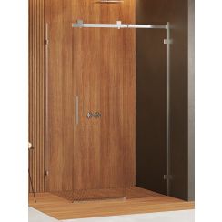 New Trendy Softi X zuhanykabin 140x90 cm négyszögletes króm fényes/átlátszó üveg EXK-5314