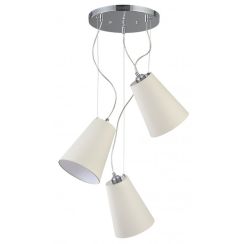 GTV Kasel függőlámpa 4x40 W krém OS-KAS3-05-DEC