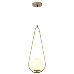 GTV Ciklop függőlámpa 1x40 W arany OS-CIKLOP-40-DEC