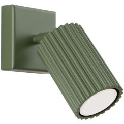 Sollux Lighting Karbon oldalfali lámpa 1x10 W zöld SL.1616