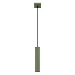 Sollux Lighting Karbon függőlámpa 1x10 W zöld SL.1611