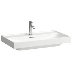 Laufen Meda mosdótál 80x46 cm négyszögletes klasszikus fehér matt H8161177571041