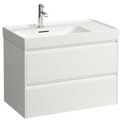 Laufen Meda szekrény 78.4x44.8x51.5 cm mosdókagyló alá akasztható fehér H4216020112601