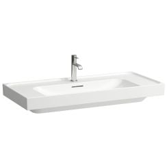 Laufen Meda mosdótál 100x46 cm négyszögletes klasszikus fehér H8161194001091