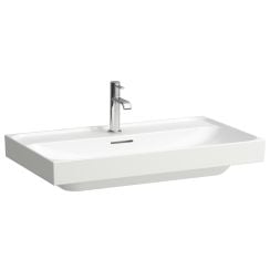 Laufen Meda mosdótál 80x46 cm négyszögletes klasszikus-beépíthető fehér fényes H8101174001041