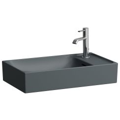 Laufen Meda mosdótál 60x35 cm négyszögletes mosdótálak matt H8121137581061