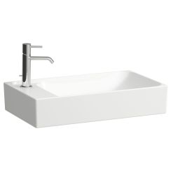 Laufen Meda mosdótál 60x35 cm négyszögletes mosdótálak fehér matt H8121137571131