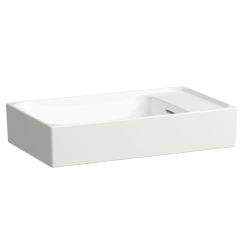 Laufen Meda mosdótál 60x35 cm négyszögletes mosdótálak fehér fényes H8121130001091