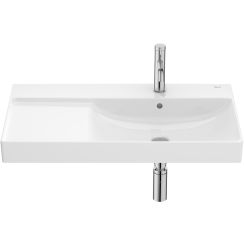 Roca Ona mosdótál 80x46 cm négyszögletes beépíthető fehér A327688004