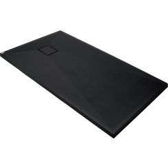 Deante Correo téglalap alakú zuhanytálca 140x70 cm fekete KQR_N77B