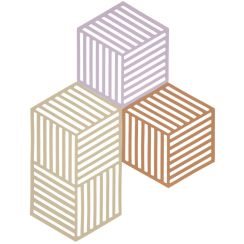 Zone Denmark Hexagon konyhai állvány 24x14x cm szines 32701